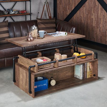 昇降式テーブルトップ。